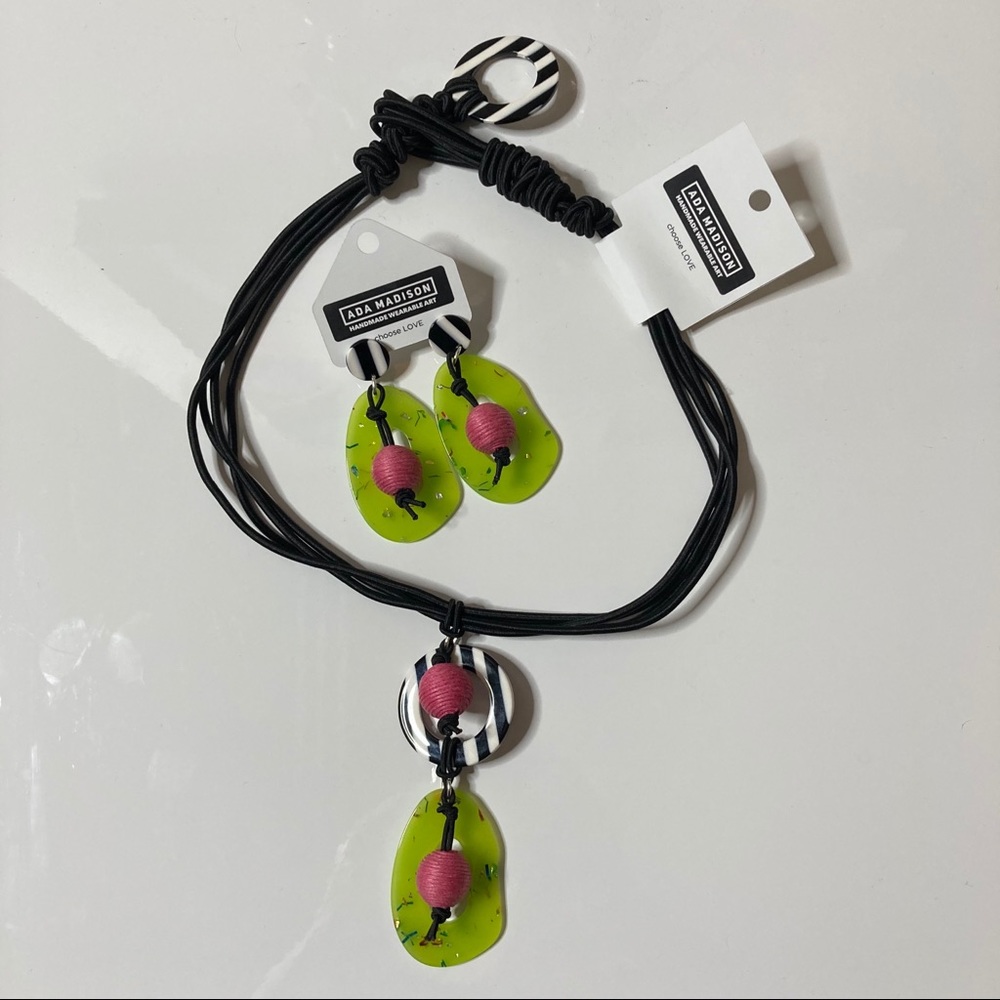 HandMade One-of-a-kind necklace and set.SOLD
